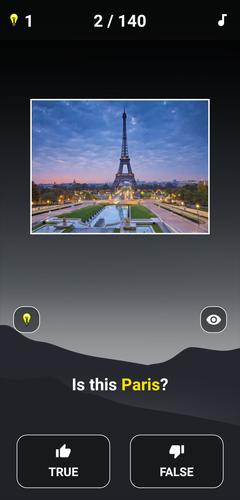 Capitals of the World - Quiz 1 스크린샷 2