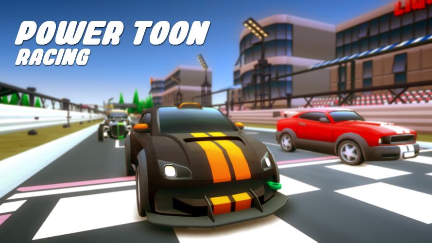 Power Toon Racing Ekran Görüntüsü 0