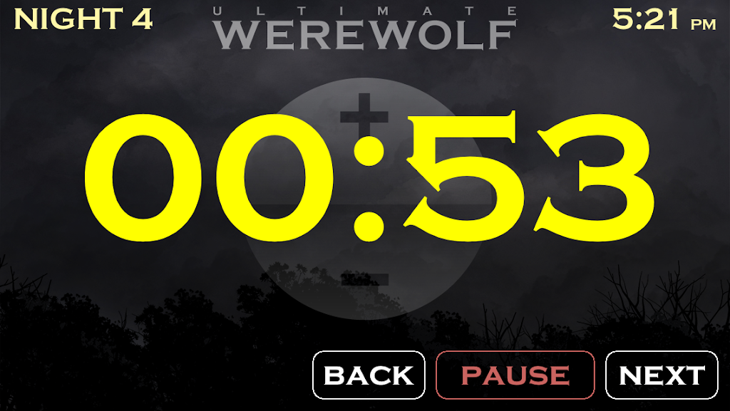 Ultimate Werewolf Timer স্ক্রিনশট 2