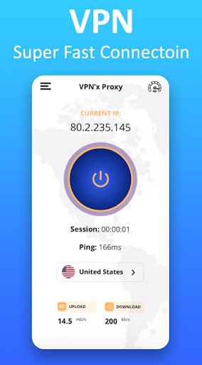 XXVPN - XX VPN Master - Super Ultra VPN スクリーンショット 1