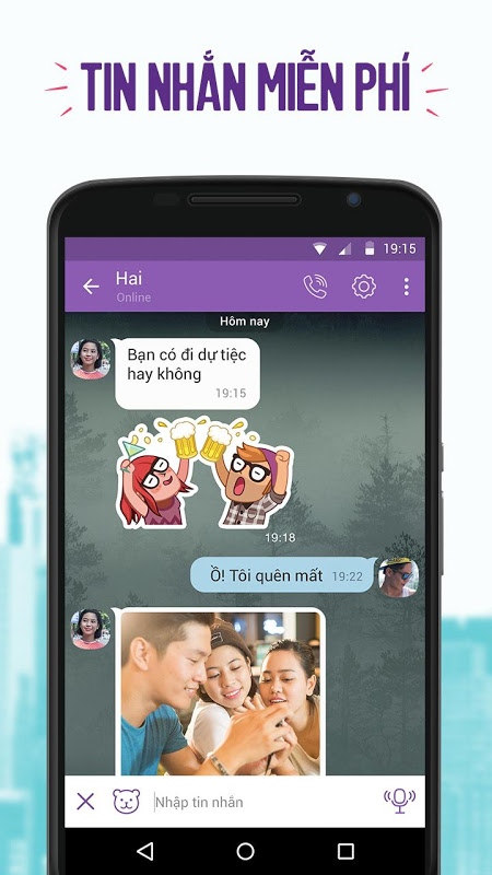 Viber Messenger Zrzut ekranu 2