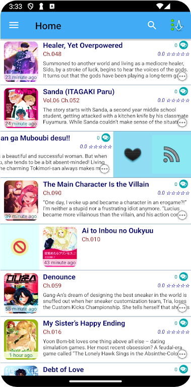 Manga World - Online Reader Ảnh chụp màn hình 2