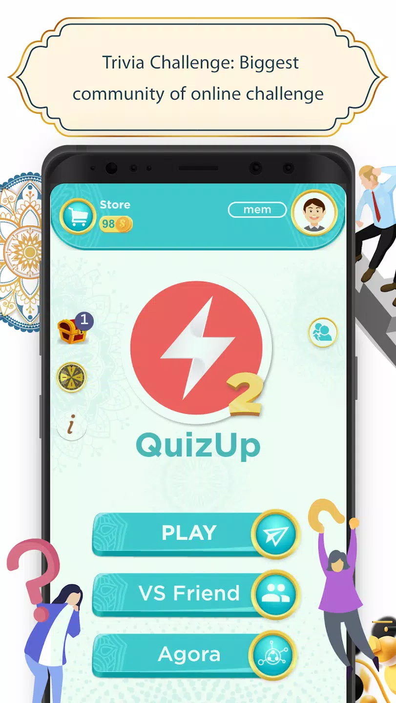 QuizUp 2 ภาพหน้าจอ 0