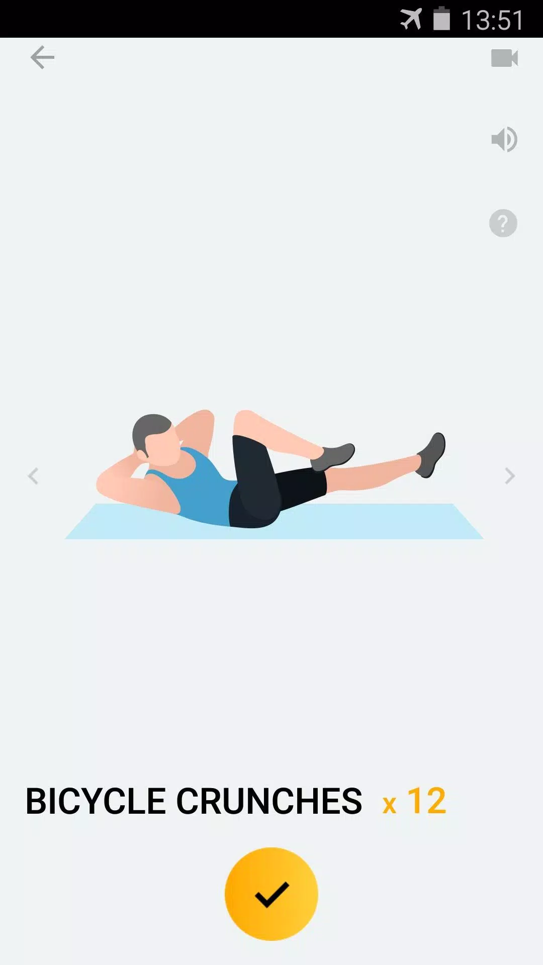 Schermata Home Workout for Men 2