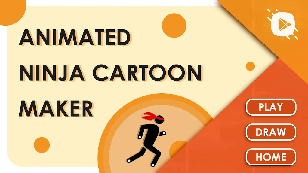 Animated Ninja Cartoon Maker स्क्रीनशॉट 0