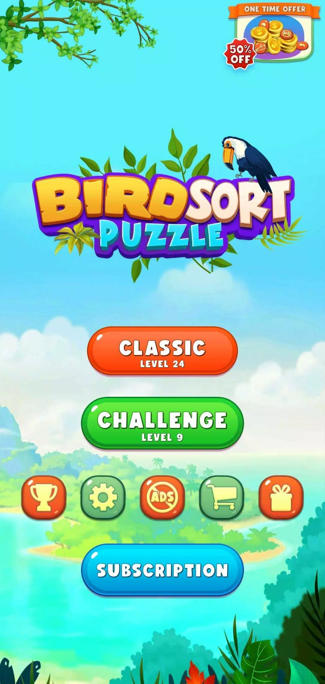 Bird Sort Ekran Görüntüsü 0