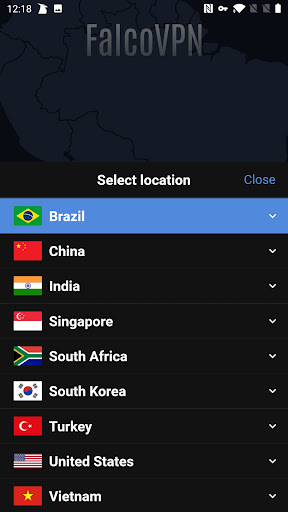 FalcoVPN स्क्रीनशॉट 3