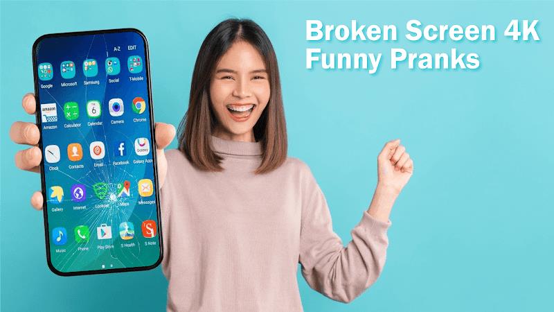 Schermata Broken Screen 4K Pranks Funny 3