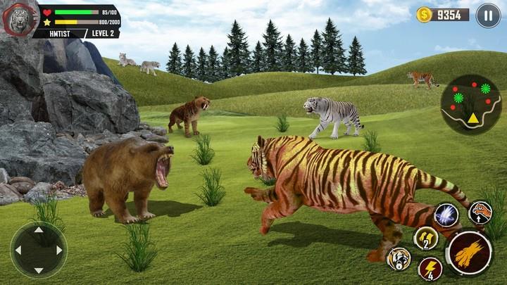 Tiger Simulator - Animal Games Ekran Görüntüsü 2