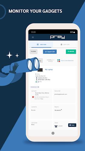 Prey: Find My Phone & Security Schermafbeelding 2