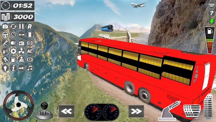 Bus Driving Coach Simulator Скриншот 3