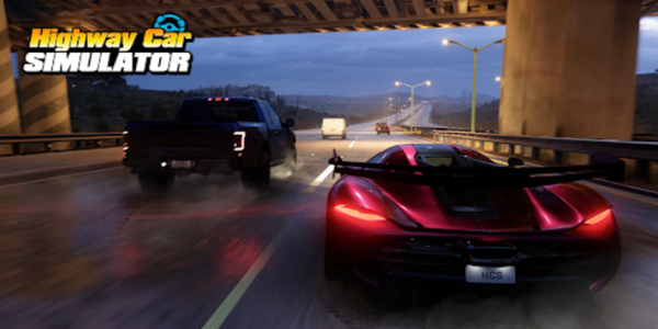 Highway Traffic Car Simulator Tangkapan skrin 2