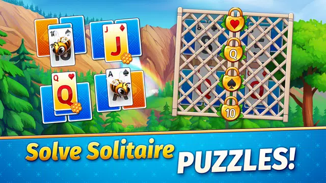 Solitaire Golden Prairies Schermafbeelding 3