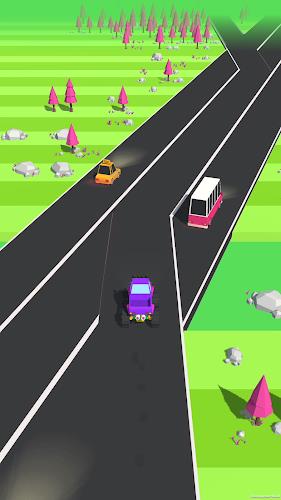 Traffic Run!: Driving Game Schermafbeelding 2