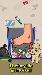 Trash King: Clicker Games ဖန်သားပြင်ဓာတ်ပုံ 1