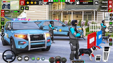 Car Game - Police Car Chase Ảnh chụp màn hình 2