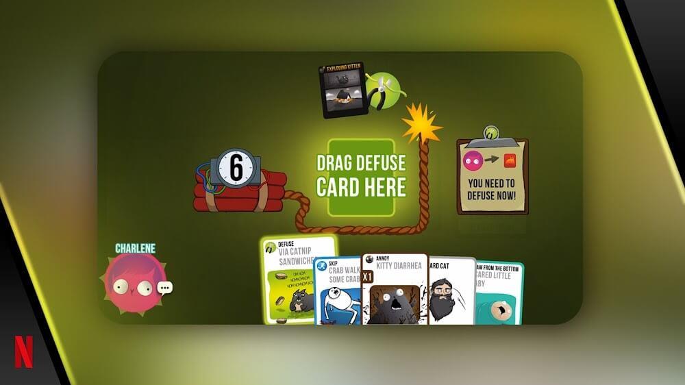 Exploding Kittens ภาพหน้าจอ 2