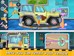 Construction Truck Kids Game Скриншот 0