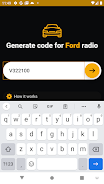 Ford radio code generator Tangkapan skrin 1