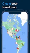 Pin Traveler: Trip, Travel Map Скриншот 0