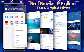 Web Browser & Fast Explorer স্ক্রিনশট 2