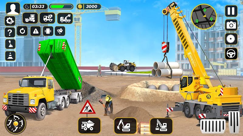 Real Construction Jcb Games 3D Captura de pantalla 0