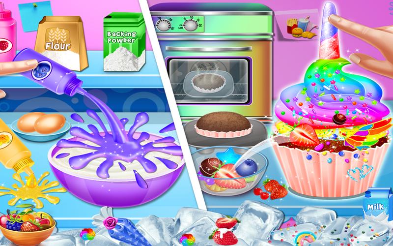 Rainbow Ice Cream Party Скриншот 1