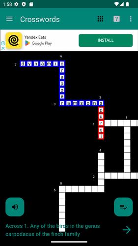 Crosswords スクリーンショット 0