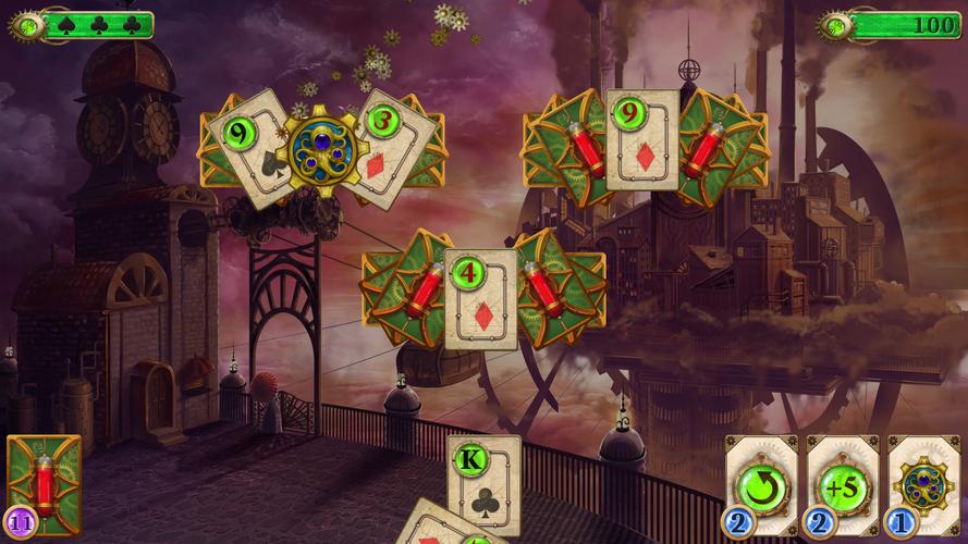 Steampunk Solitaire ภาพหน้าจอ 2