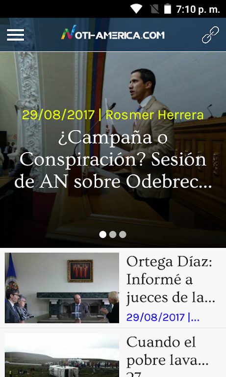 Noti-America.com Captura de tela 0