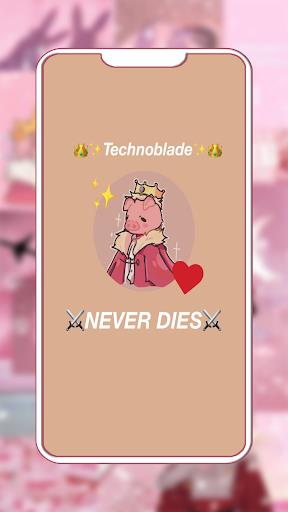 Technoblade Wallpaper ဖန်သားပြင်ဓာတ်ပုံ 1