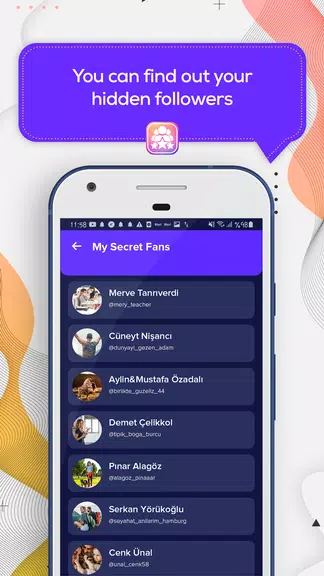 MyReport: View Hidden Accounts Captura de tela 2