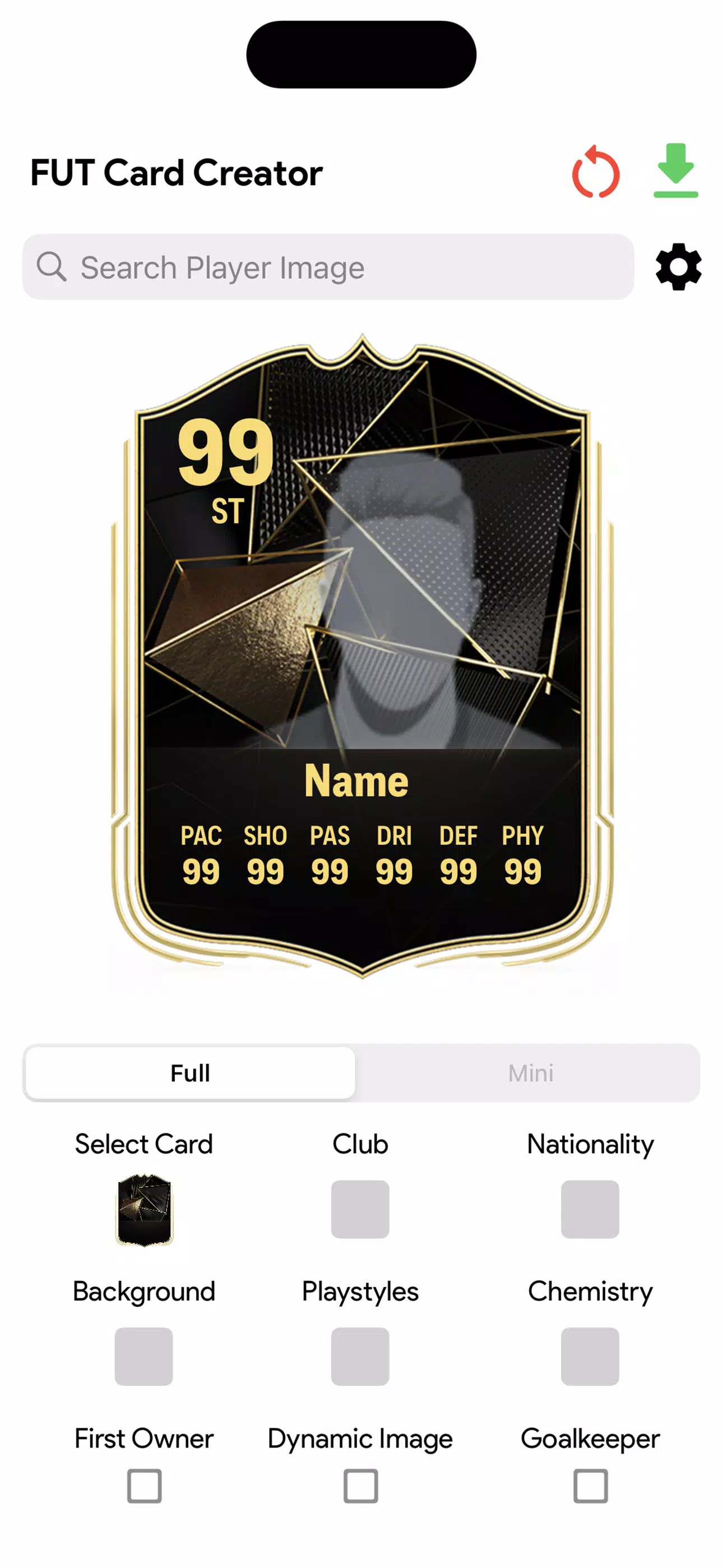 FC Card Creator 25 ภาพหน้าจอ 3