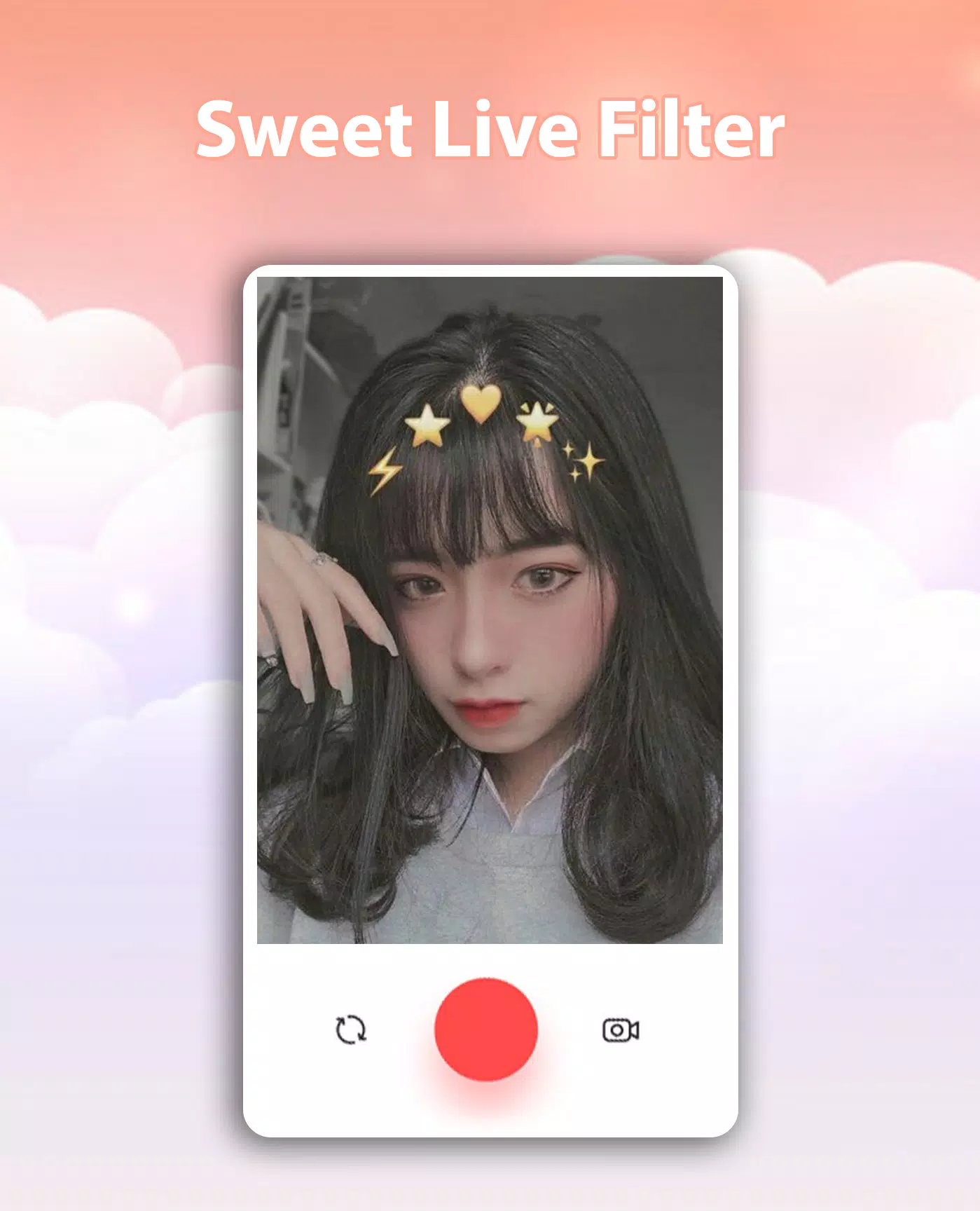 Sweet Live Filter Face Camera应用截图第2张