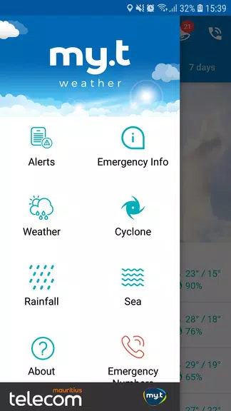 my.t weather Schermafbeelding 2