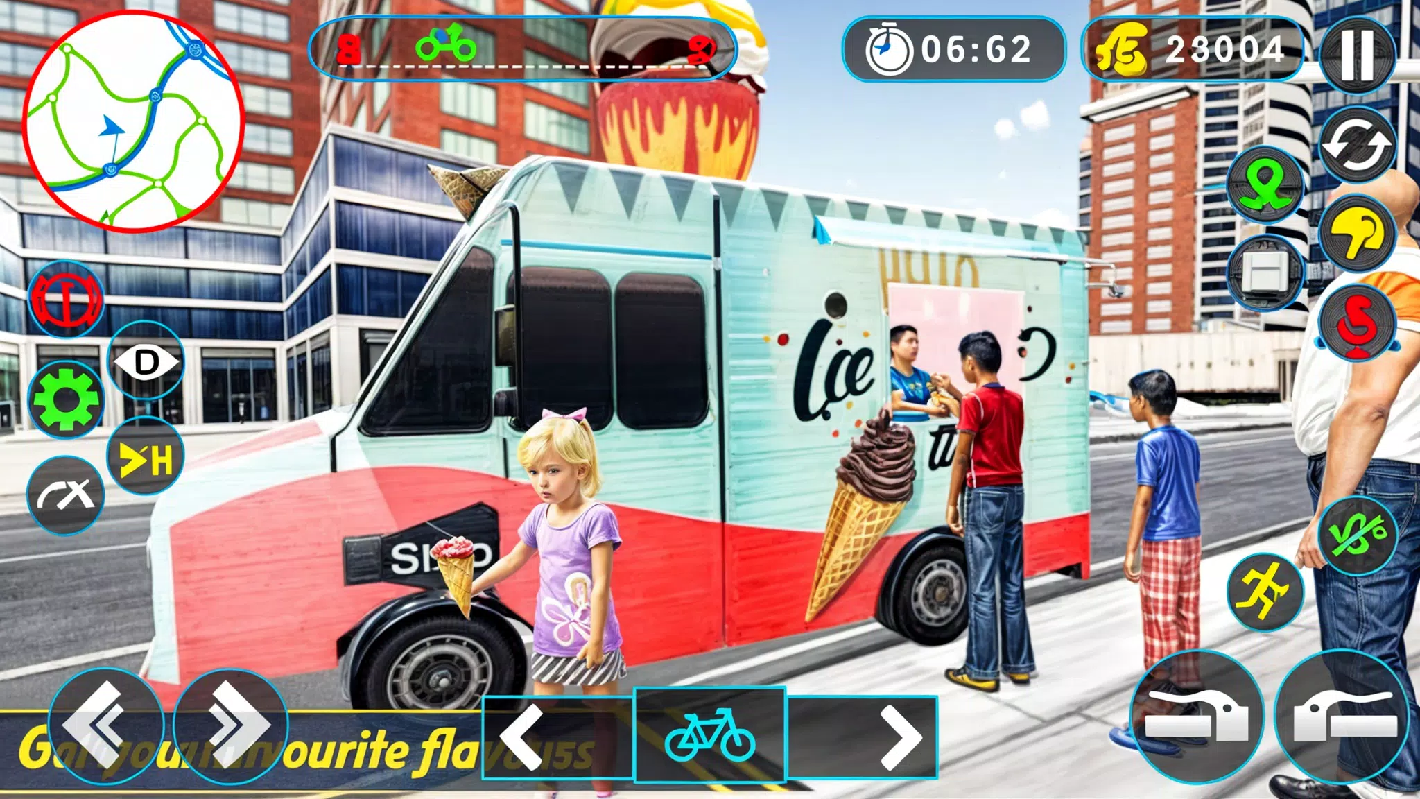 City Ice Cream Man Simulator Ekran Görüntüsü 3