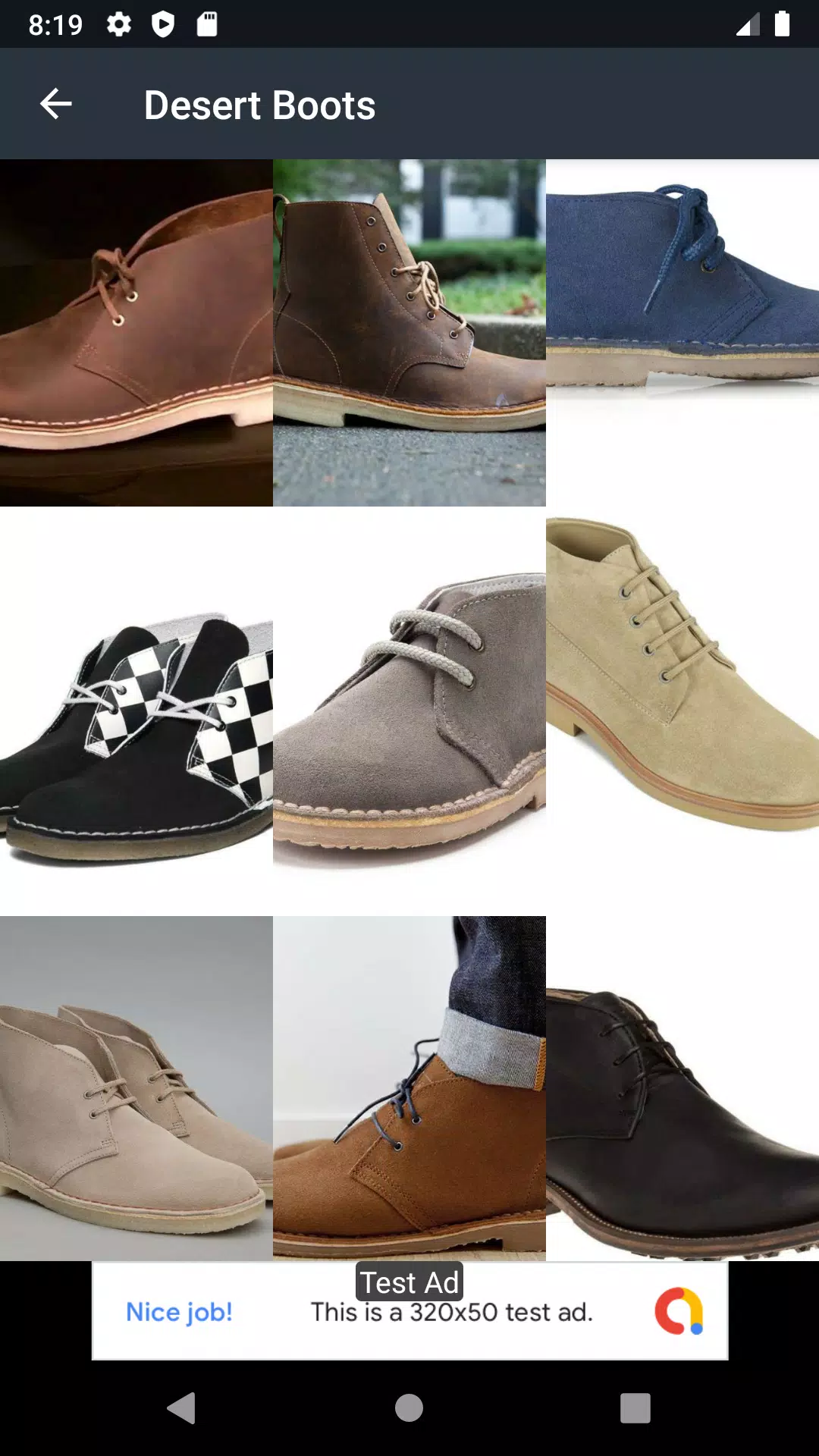 Desert Boots Ideas Capture d'écran 1