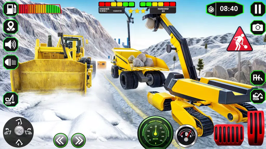 Real Heavy Snow Plow Truck Скриншот 3