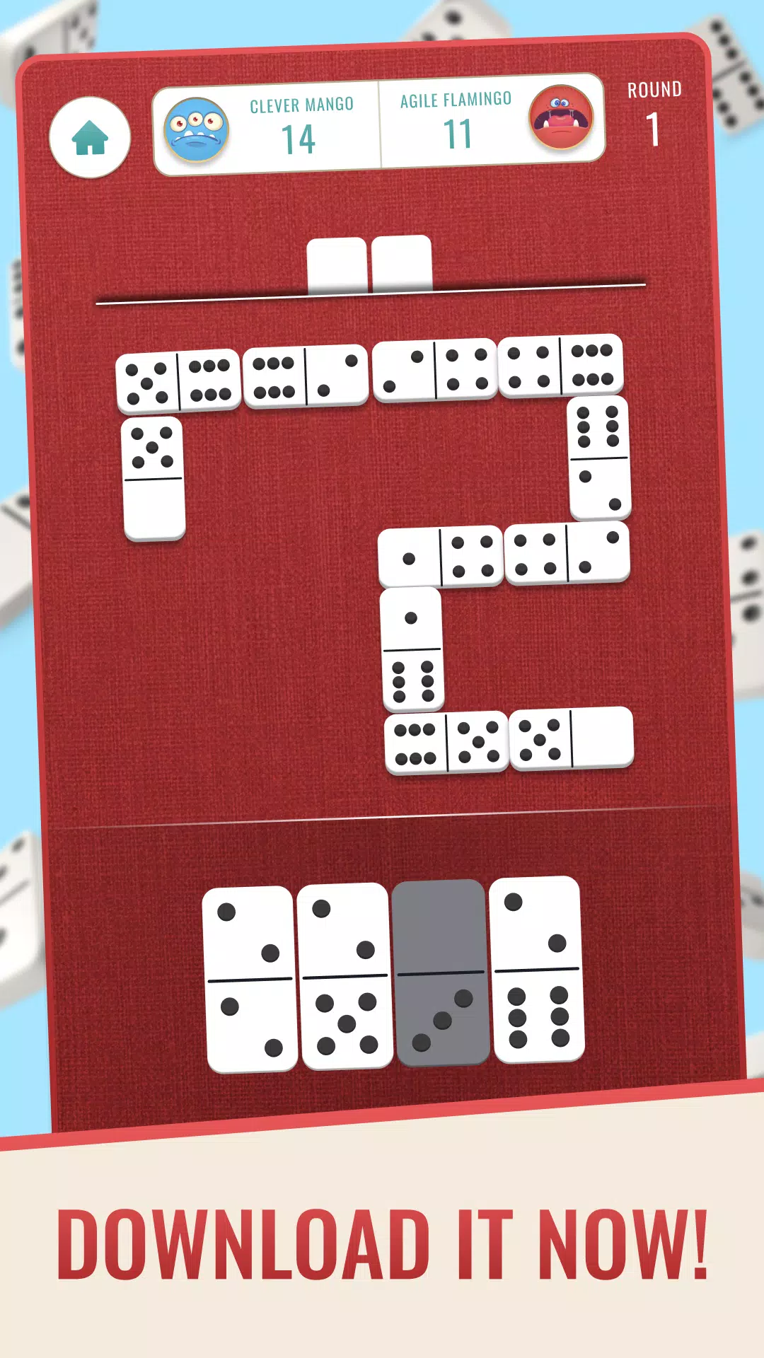 Schermata Classic Dominoes: Board Game 1