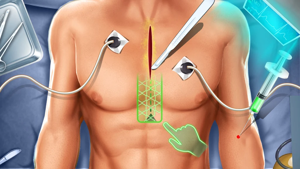 Heart Surgery Doctor Game Скриншот 1