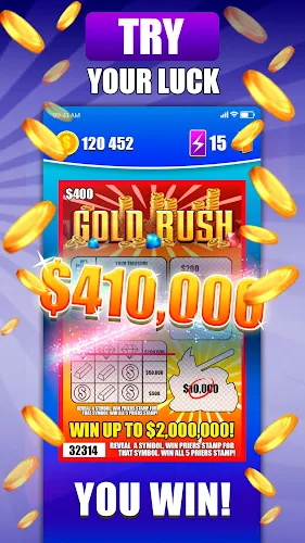 Lottery Scratchers Scratch Off স্ক্রিনশট 1