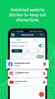 BlockerX: Porn Blocker/ NotFap Screenshot 3