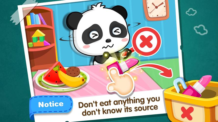 Baby Panda Home Safety Screenshot 1