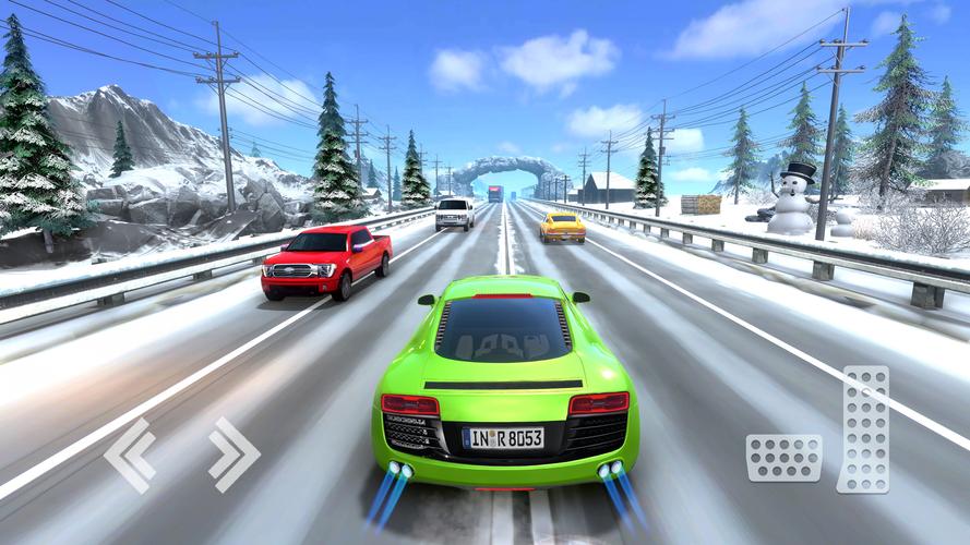 Real Highway Car Racing Games Capture d'écran 2
