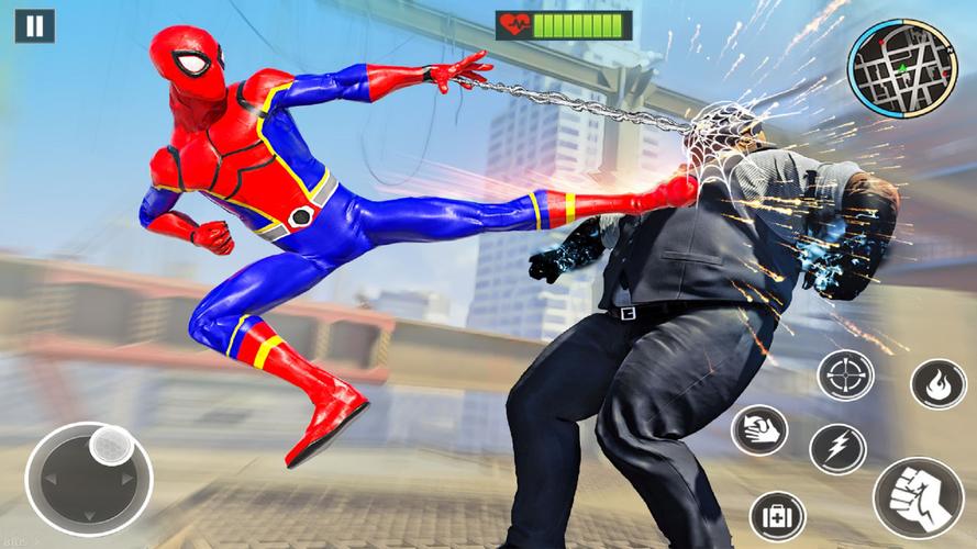 Robot Spider Hero Spider Games ဖန်သားပြင်ဓာတ်ပုံ 1