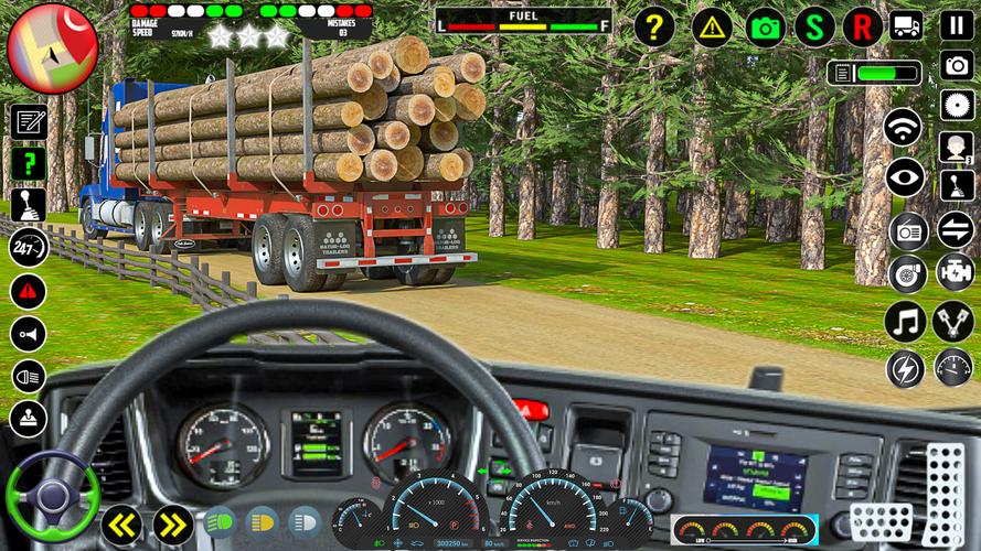 City Cargo Truck Game 3D Captura de tela 0