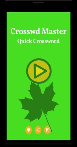 Quick Crossword Master ภาพหน้าจอ 3