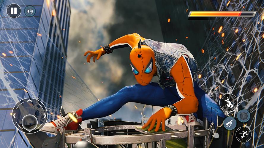 Spider Games :Epic Spider Hero ဖန်သားပြင်ဓာတ်ပုံ 3