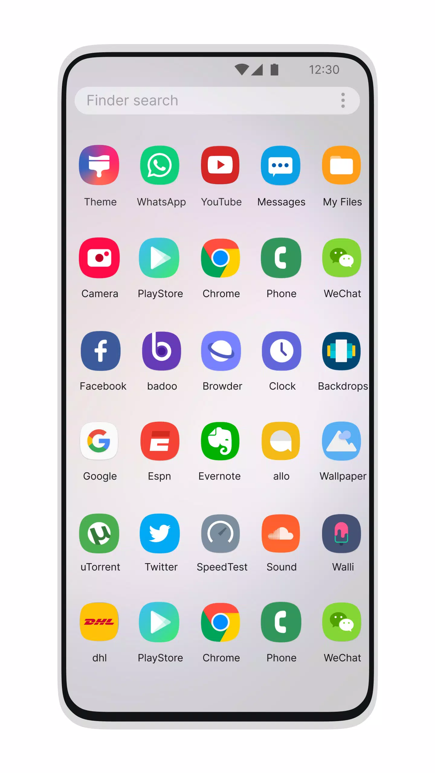 Galaxy S24 Style Launcher應用截圖第1張