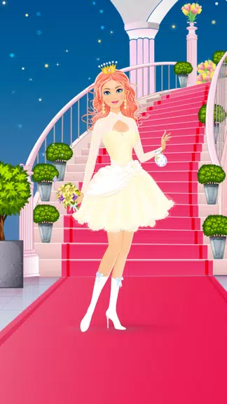 Princess Wedding Dress Up Game ဖန်သားပြင်ဓာတ်ပုံ 2